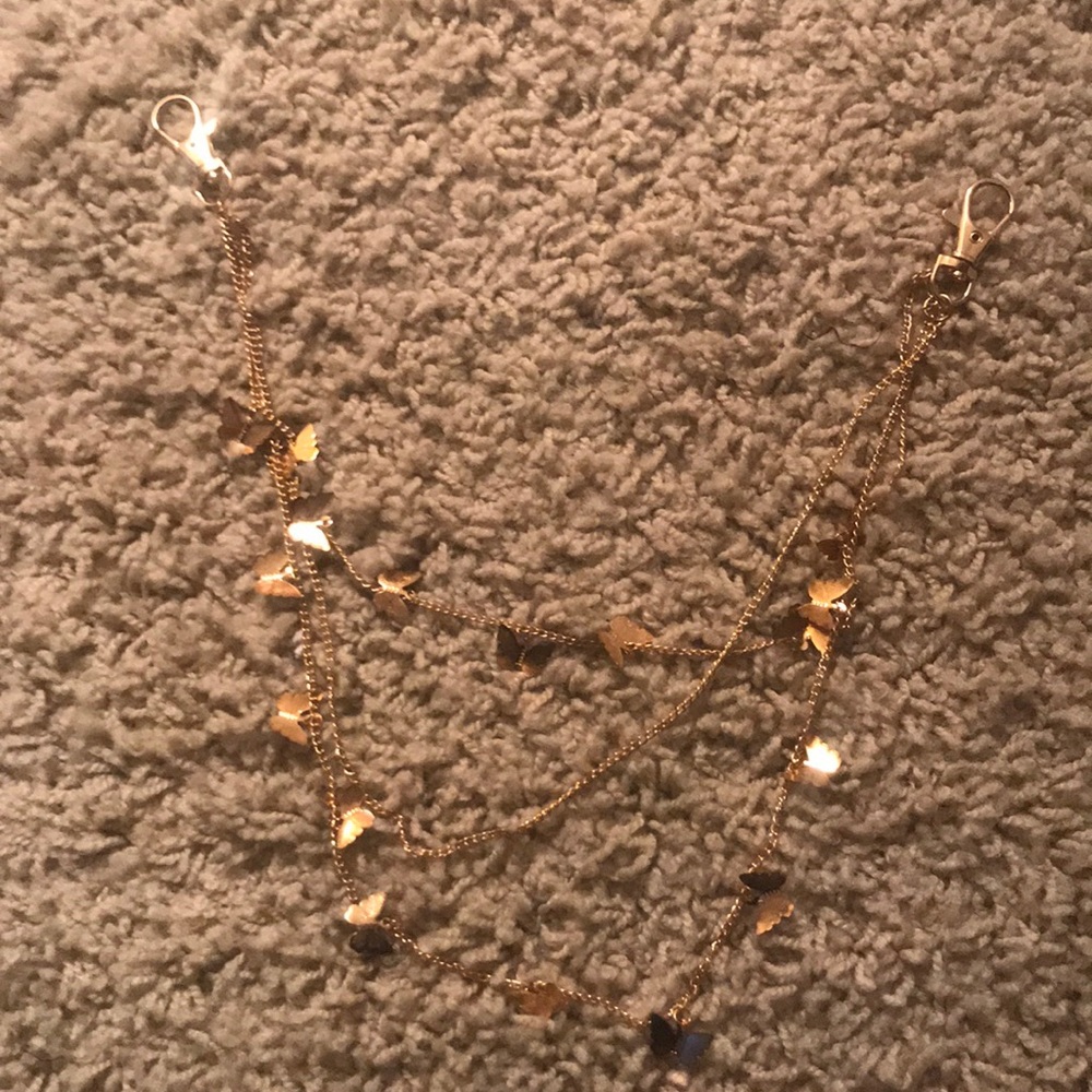Butterfly chain belt
